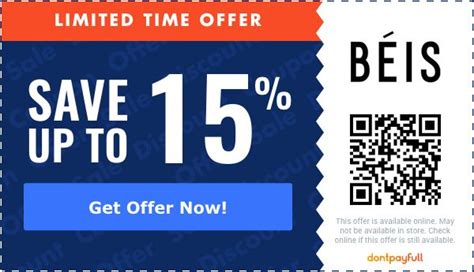 Beis discount code - Beis promo codes, coupons & deals, February 2024. Save BIG w/ (177) Beis verified promo codes & storewide coupon codes. Shoppers saved an average of $11.78 w/ Beis discount codes, 25% off vouchers, free …